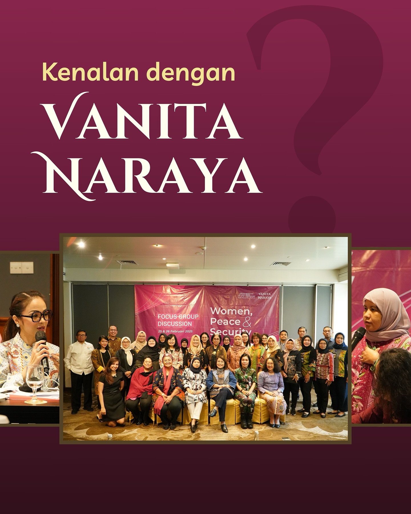 Kenalan dengan #VanitaNaraya Foundation